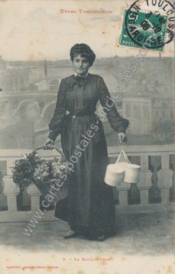 Carte postale ancienne Type Toulousaine — Toulouse (Haute-Garonne)