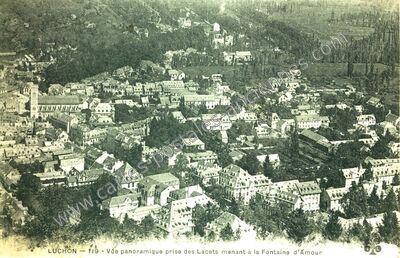 Carte postale ancienne Luchon — Bagnères-de-Luchon (Haute-Garonne)