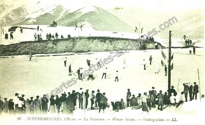 Carte postale ancienne Superbagneres — Bagnères-de-Luchon (Haute-Garonne)