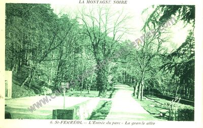 Carte postale ancienne St Ferreol — Revel (Haute-Garonne)