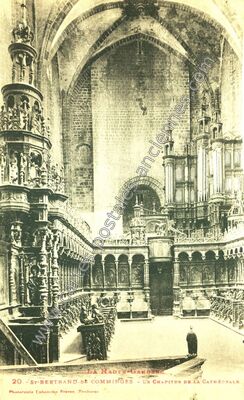 Carte postale ancienne Le Chapitre de la Cathédrale — Saint-Bertrand-de-Comminges (Haute-Garonne)