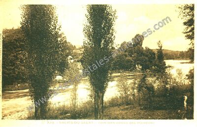 Carte postale ancienne Coin bien connu des pêcheurs — Salies-du-Salat (Haute-Garonne)