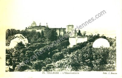 Carte postale ancienne L'Observatoire — Toulouse (Haute-Garonne)