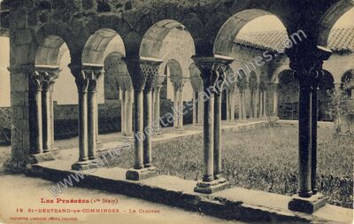 Carte postale ancienne LES PYRÉNÉES - LE CLOITRE — Saint-Bertrand-de-Comminges (Haute-Garonne)