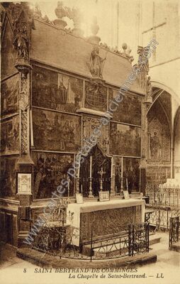 Carte postale ancienne La Chapelle de Saint-Bertrand — Saint-Bertrand-de-Comminges (Haute-Garonne)