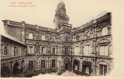 Carte postale ancienne L'Hôtel d'Assézat — Toulouse (Haute-Garonne)