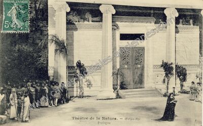 Carte postale ancienne Théâtre de la Nature. - Edipe-Roi — Toulouse (Haute-Garonne)