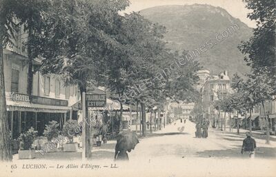 Carte postale ancienne Luchon — Bagnères-de-Luchon (Haute-Garonne)