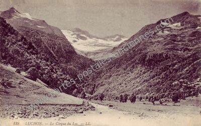 Carte postale ancienne Cirque du Lys — Cier-de-Luchon (Haute-Garonne)