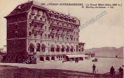 Carte postale ancienne Luchon Superbagneres — Cier-de-Luchon (Haute-Garonne)