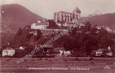 Carte postale ancienne Vue Générale — Saint-Bertrand-de-Comminges (Haute-Garonne)