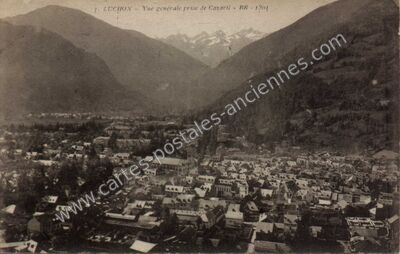 Carte postale ancienne Luchon — Aulon (Haute-Garonne)