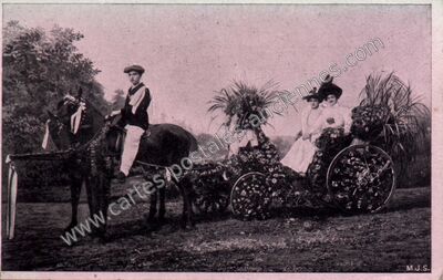 Carte postale ancienne Bagneres de Luchon — Bagnères-de-Luchon (Haute-Garonne)
