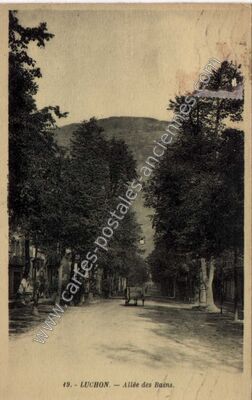 Carte postale ancienne Luchon — Bagnères-de-Luchon (Haute-Garonne)