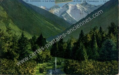 Carte postale ancienne Luchon — Bagnères-de-Luchon (Haute-Garonne)