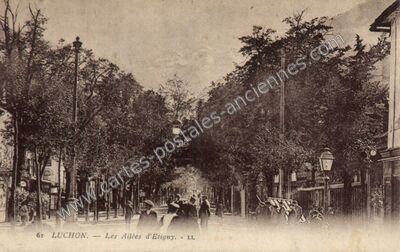 Carte postale ancienne Luchon — Bagnères-de-Luchon (Haute-Garonne)