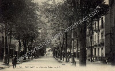 Carte postale ancienne Luchon — Bagnères-de-Luchon (Haute-Garonne)