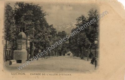 Carte postale ancienne Luchon — Bagnères-de-Luchon (Haute-Garonne)