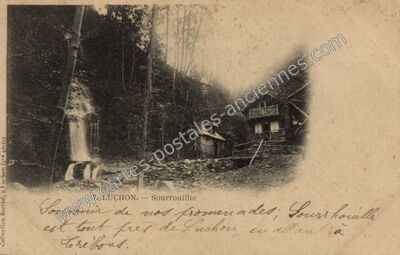 Carte postale ancienne Sourrouihe — Bagnères-de-Luchon (Haute-Garonne)