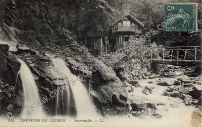 Carte postale ancienne Sourrouilhe — Bagnères-de-Luchon (Haute-Garonne)
