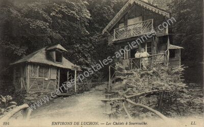 Carte postale ancienne Sourrouilhe — Bagnères-de-Luchon (Haute-Garonne)