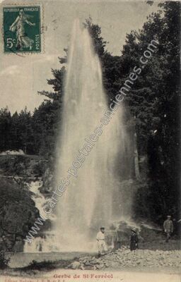Carte postale ancienne Gerbe — Saint Ferreol (Haute-Garonne)
