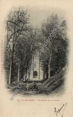 Carte postale ancienne CHAPELLE DE LA CAQUE — Saint-Gaudens (Haute-Garonne)