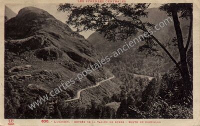 Carte postale ancienne Vallee de Burbe — Saint-Mamet (Haute-Garonne)