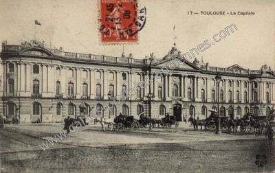 Carte postale ancienne Le Capitole — Toulouse (Haute-Garonne)