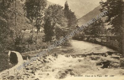 Carte postale ancienne Luchon — Bagnères-de-Luchon (Haute-Garonne)
