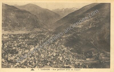 Carte postale ancienne Luchon — Bagnères-de-Luchon (Haute-Garonne)