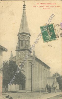 Carte postale ancienne Lavelanet — Lavelanet-de-Comminges (Haute-Garonne)