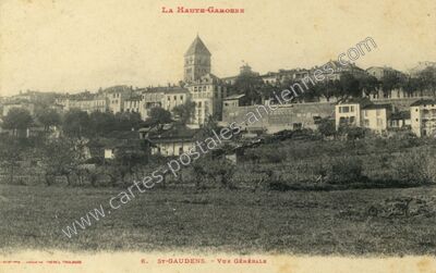 Carte postale ancienne Vue Générale — Saint-Gaudens (Haute-Garonne)