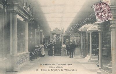 Carte postale ancienne Toulouse E 1908 — Toulouse (Haute-Garonne)