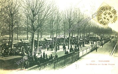 Carte postale ancienne Le Fénétra du Cours Dillon — Toulouse (Haute-Garonne)