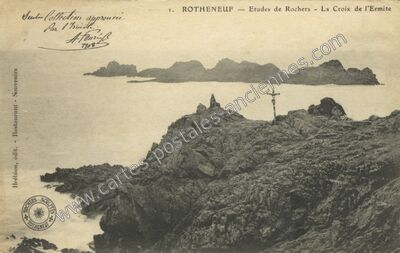 Carte postale ancienne Rotheneuf — Saint-Malo (Ille-et-Vilaine)