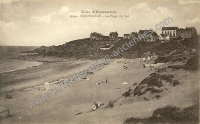 Carte postale ancienne Rotheneuf — Saint-Malo (Ille-et-Vilaine)