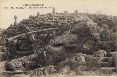 Carte postale ancienne Rotheneuf — Saint-Malo (Ille-et-Vilaine)