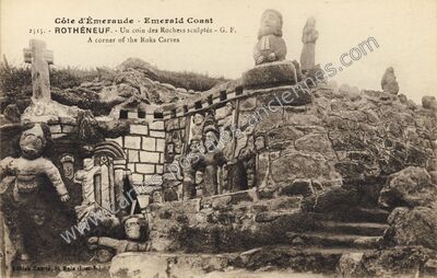 Carte postale ancienne Rotheneuf — Saint-Malo (Ille-et-Vilaine)