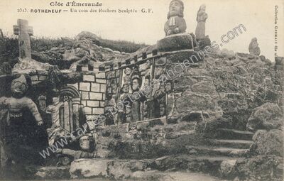 Carte postale ancienne Rotheneuf — Saint-Malo (Ille-et-Vilaine)