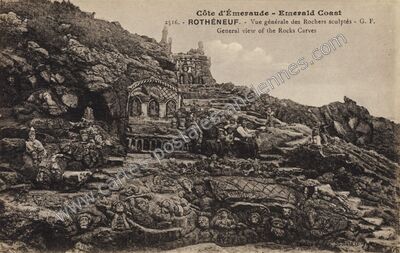 Carte postale ancienne Rotheneuf — Saint-Malo (Ille-et-Vilaine)