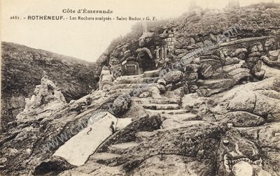 Carte postale ancienne Rotheneuf — Saint-Malo (Ille-et-Vilaine)