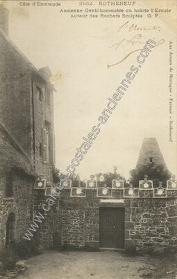 Carte postale ancienne Rotheneuf — Saint-Malo (Ille-et-Vilaine)