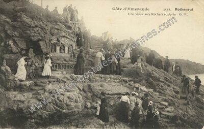 Carte postale ancienne Rotheneuf — Saint-Malo (Ille-et-Vilaine)