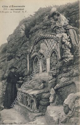 Carte postale ancienne Rotheneuf — Saint-Malo (Ille-et-Vilaine)