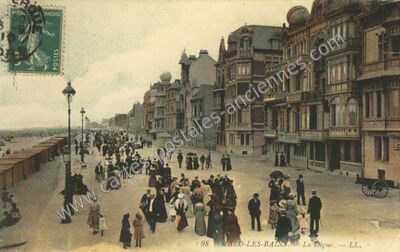 Carte postale ancienne St Malo les Bains — Malo les Bains (Nord)