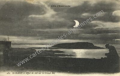 Carte postale ancienne Côte d'Emeraude — Saint-Malo (Ille-et-Vilaine)