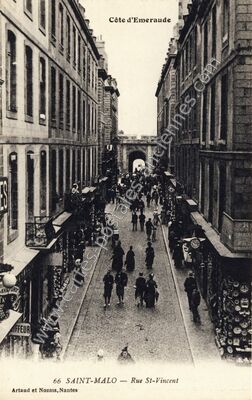 Carte postale ancienne Côte d'Emeraude — Saint-Malo (Ille-et-Vilaine)