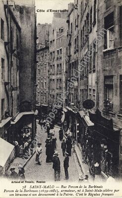Carte postale ancienne St Malo — Saint-Malo (Ille-et-Vilaine)