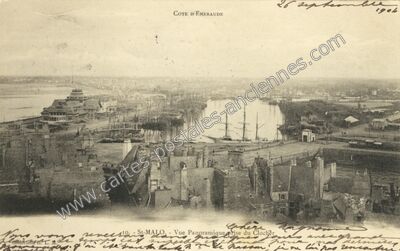 Carte postale ancienne Côte d'Émeraude — Saint-Malo (Ille-et-Vilaine)